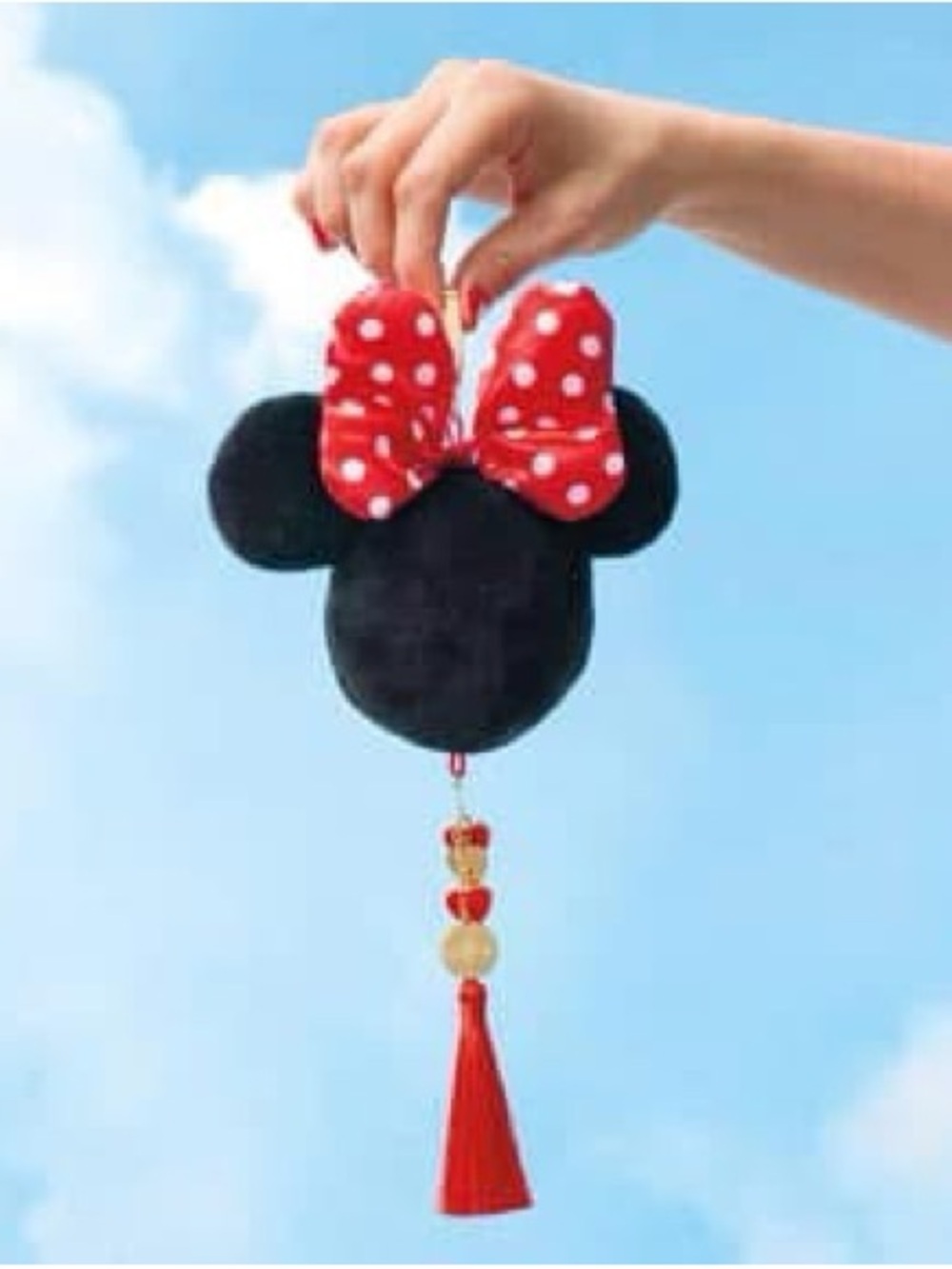 Scentsy Disney Minnie Mouse – Purse Charm Clip Keychain TOTALLY MINNIE MOUSE